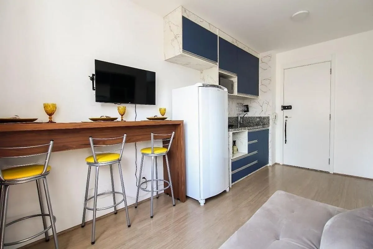 Apartament Mv22 - Apto C/ Piscina De Frente Para O Metro Bras São Paulo