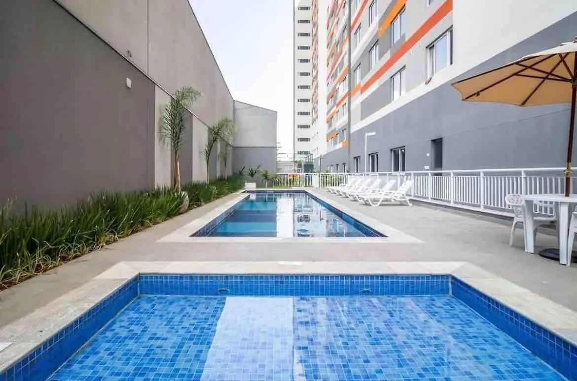 Mv22 - Apto C/ Piscina De Frente Para O Metro Bras São Paulo Apartament