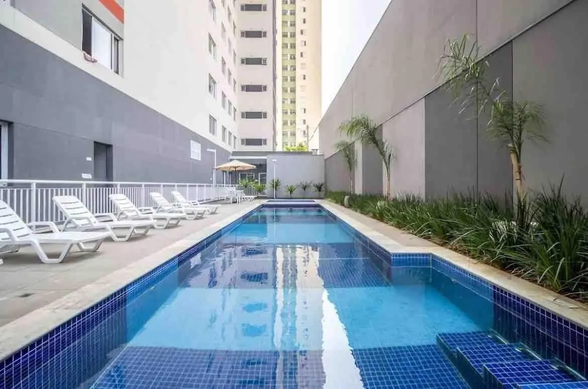 Mv22 - Apto C/ Piscina De Frente Para O Metro Bras Sao Paulo